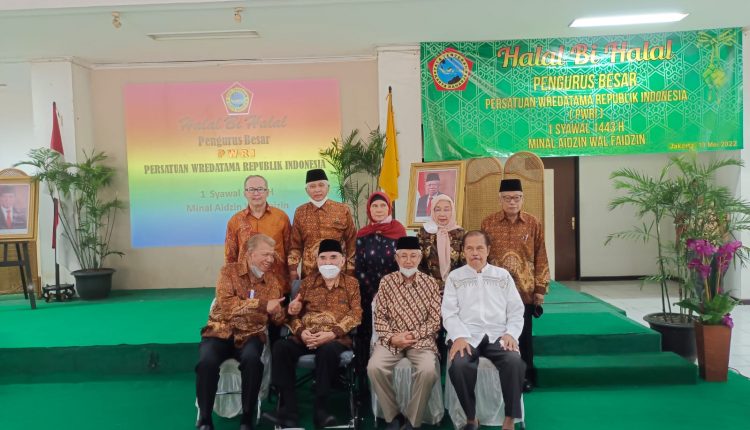 Perkuat Silaturahmi, Halal bi Halal PWRI Berlangsung Khidmat