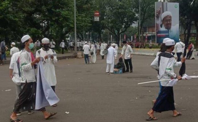 Soal Massa Dibayar Rp150 Ribu per Orang, Begini Pengakuan Koordinator Aksi FPI Reborn