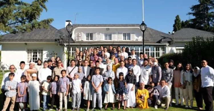 Sambut Idul Adha 1443 H, WNI di Madrid Gelar Hari Raya di Wisma Duta RI