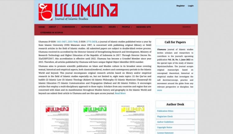 Jurnal Ulumuna. (Kemenag)