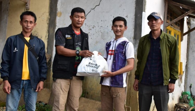 BSI Maslahat dan BSI Beri Bantuan ke Warga Terdampak Bencana Tanah Bergerak di Bogor