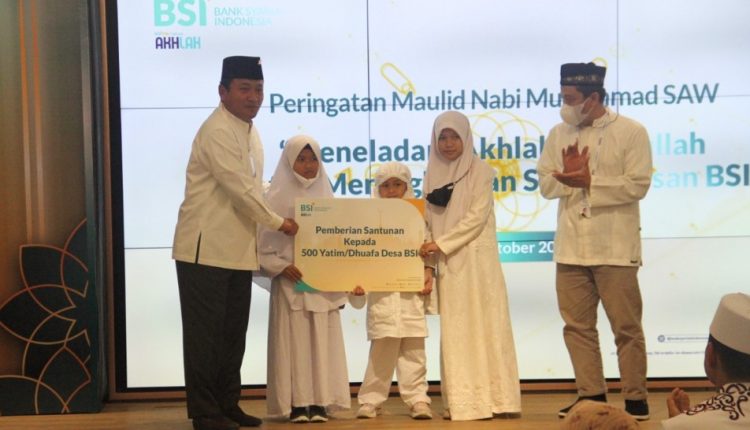BSI dan BSI Maslahat Gelar Rangkaian Kegiatan Sambut Maulid Nabi 1444H