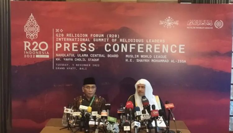 PBNU: R20 Bukan Sekadar Agenda, Tapi Gerakan Global