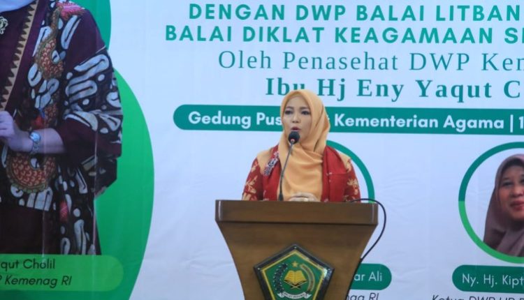 Istri Menag Minta DWP Kemenag Jadi Agen Penguatan Moderasi Beragama