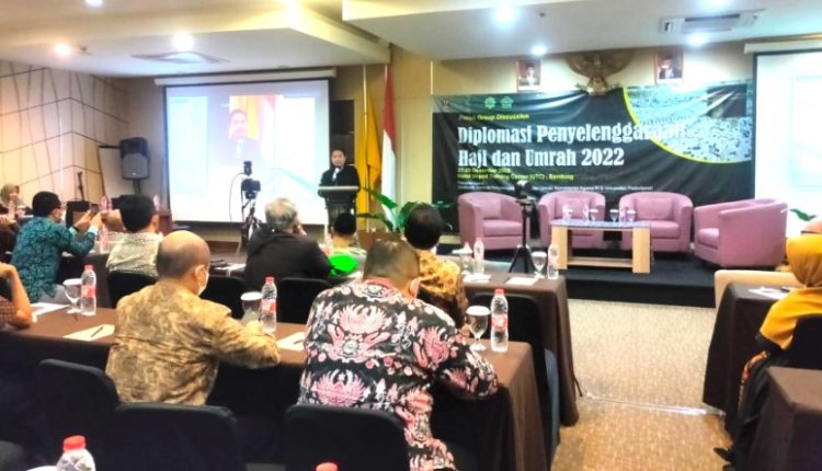 FGD Kerjasama Kemenag dan Unpad, Bahas Diplomasi Perkuat Ekosistem Haji dan Umrah